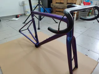 Cuadro carbono bicicleta carretera