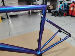 Cuadro carbono bicicleta carretera