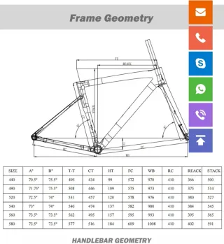 Cuadro carbono bicicleta carretera