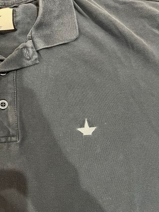 Polo Macchia J Uomo Taglia XL Grigio