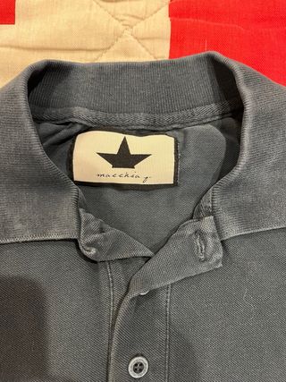 Polo Macchia J Uomo Taglia XL Grigio