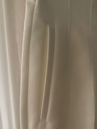 Pantalón de pinzas blanco