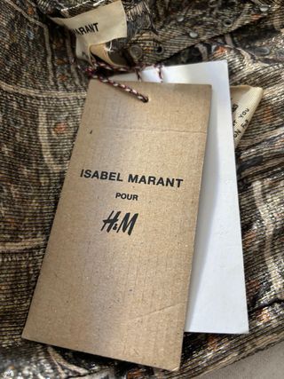 Camiseta Isabel Marant H&M Dorada