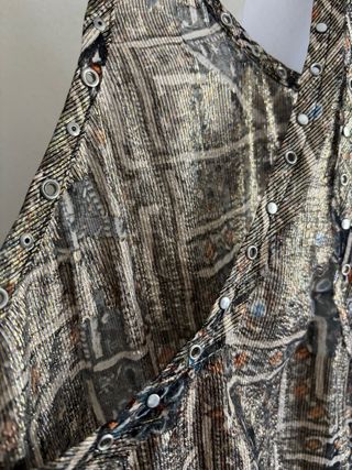 Camiseta Isabel Marant H&M Dorada