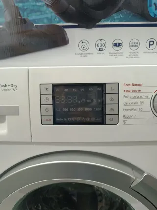 Lavadora Secadora Bosch Logixx 7/4kg