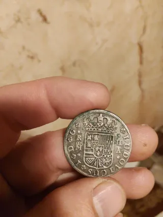 2 Reales Luis I 1724 Plata