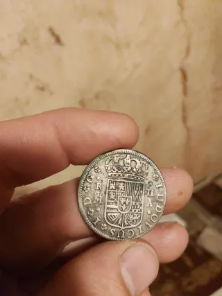 2 Reales Luis I 1724 Plata