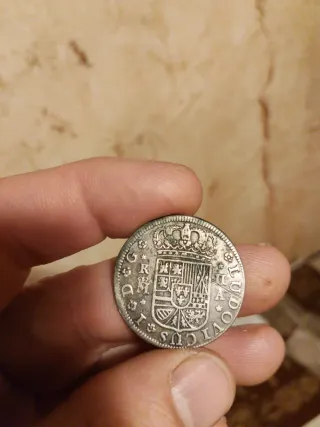 2 Reales Luis I 1724 Plata