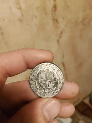 2 Reales Luis I 1724 Plata