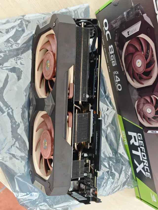 Gráfica Asus Noctua RTX 3070 8GB GDDR6