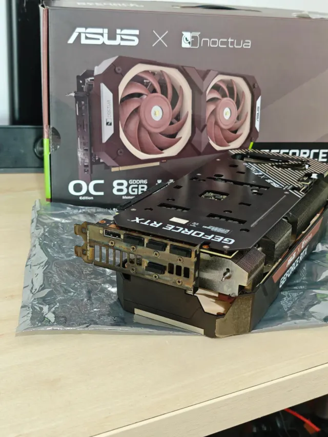 Gráfica Asus Noctua RTX 3070 8GB GDDR6