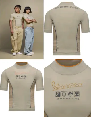 Camiseta Vespa sin costuras talla M