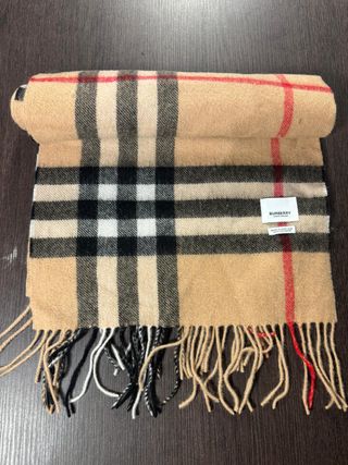 Bufanda Burberry Beige y Marrón