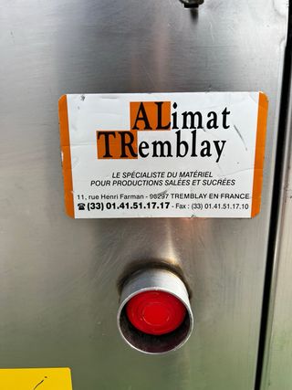 Prensa hidráulica panadería/confitería