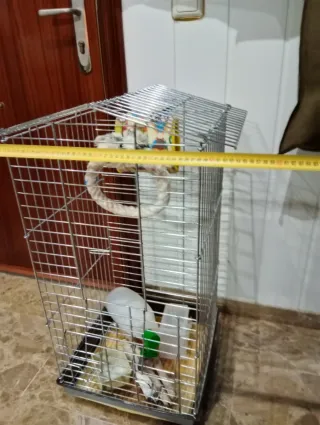 Jaula Voladero Acero Inox. 82x40x40