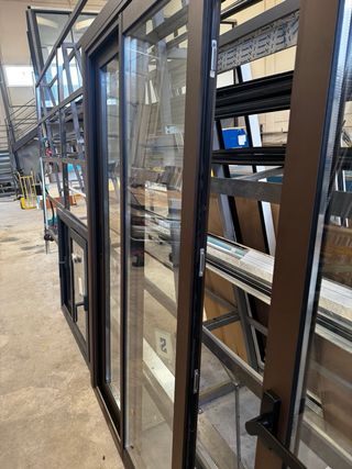 Balconera de aluminio corredera