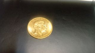 Moneta d'oro Germania 1892 DE 7.92g