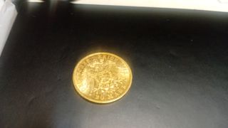 Moneta d'oro Germania 1892 DE 7.92g