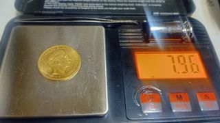 Moneta d'oro Germania 1892 DE 7.92g