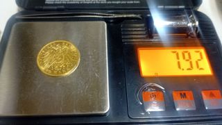 Moneta d'oro Germania 1892 DE 7.92g