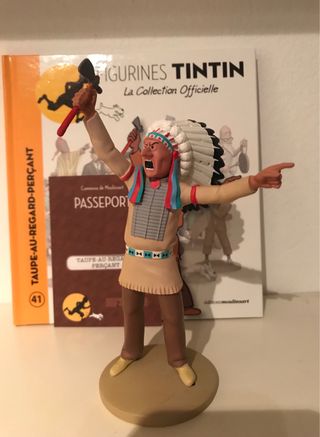 Figura Tintín Indio