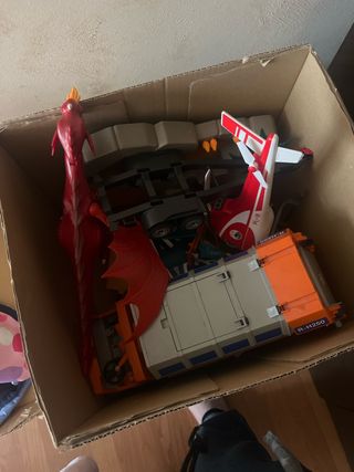 Caja de juguetes Playmobil