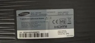 Monitor Samsung 24" S24D300 Negro