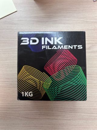 Filamento PLA 3D INK para impresora 3D gris 1.75mm