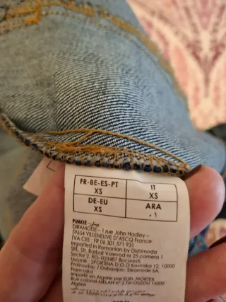 Chaqueta vaquera azul