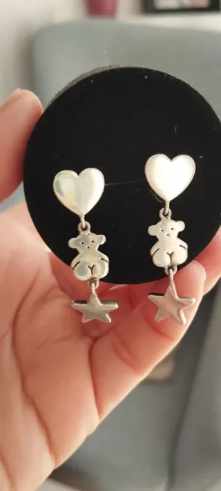 Pendientes Tous Corazón Oso y Estrella