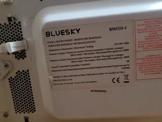 Microondas Bluesky Beige
