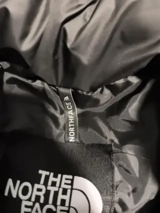 Chaqueta The North Face Gris y Negra