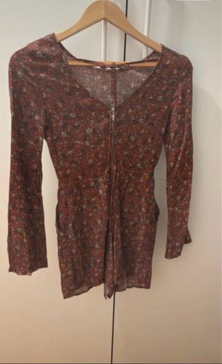 Mono corto estampado floral