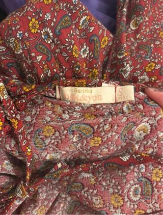 Mono corto estampado floral