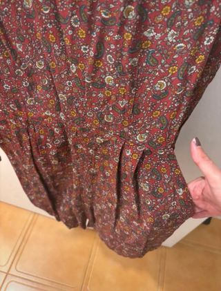 Mono corto estampado floral