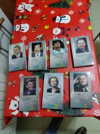 Biografias de grandes líderes.