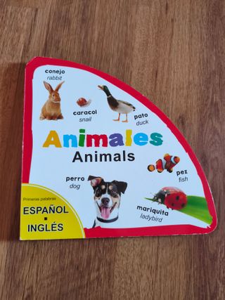 Lote de 2 libros infantiles para aprender inglés