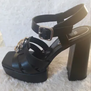 Sandalias Zara Plataforma Talla 38