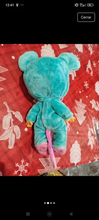 Bebés Llorones Peluche Azul