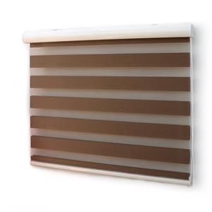 Estor noche y día 100x250 marrón