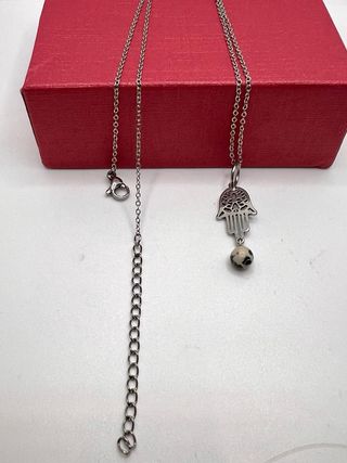 Colgantes variados Mano de Fátima Acero