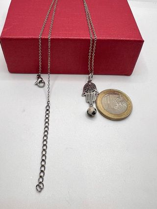 Colgantes variados Mano de Fátima Acero
