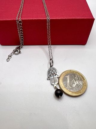 Colgantes variados Mano de Fátima Acero