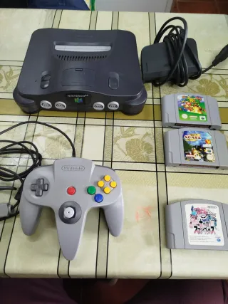 Nintendo 64 original em muito bom estado