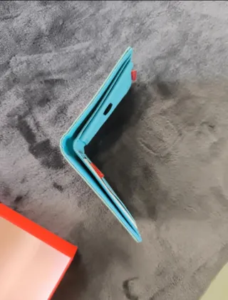 Cartera Supreme Azul/Verde