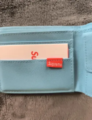 Cartera Supreme Azul/Verde