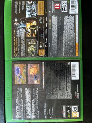 Juegos Xbox One 10€/unidad