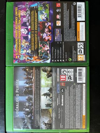 Juegos Xbox One 10€/unidad
