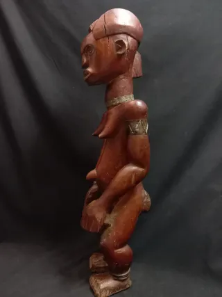 Figura Arte Africano Madera 76cm Camerún