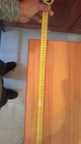 Cómoda de pino de 6 cajones